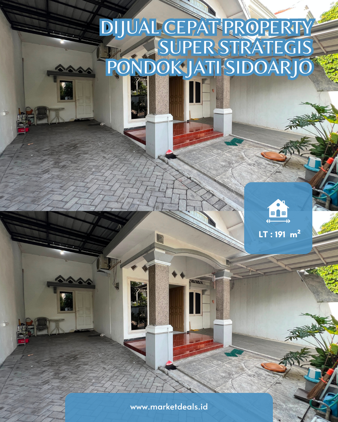 DIJUAL CEPAT PROPERTY SUPER STRATEGIS – PONDOK JATI SIDOARJO