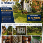 DIJUAL RUMAH YOGYAKARTA — BONUS LAHAN PEKARANGAN LUAS!